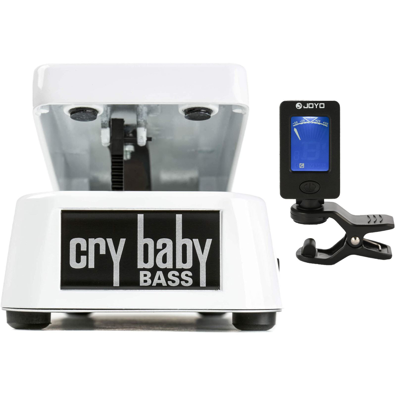 Dunlop Cry Baby 105Q Bass Wah Wah Guitar Effects Pedal with Tuner